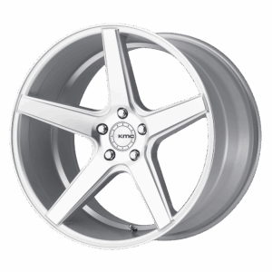 KMC KM685 DISTRICT SILVER MACHINED - 5X120