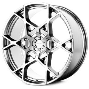 KMC KM695 CROSSHAIR CHROME - 6X135/5.5