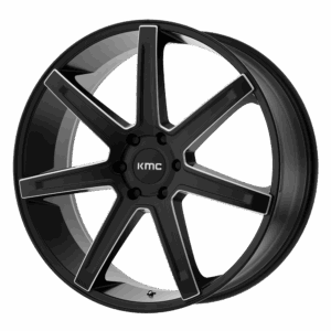 KMC KM700 REVERT SATIN BLACK MILLED - 6X135
