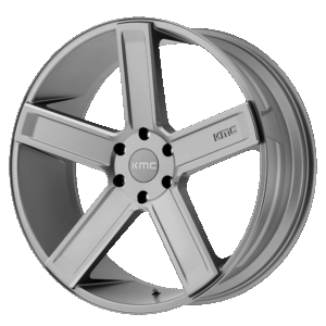 KMC KM702 DUECE SATIN GRAY MILLED - 6X5.5