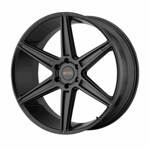 KMC KM712 PRISM TRUCK SATIN BLACK - 6X135