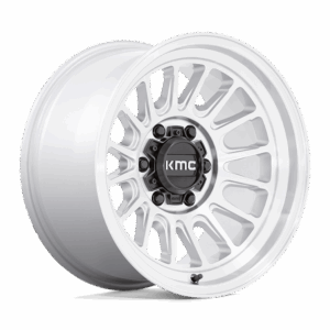 KMC KM724 IMPACT OL SILVER MACHINED - 5X5.0
