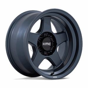 KMC KM728 LOBO METALLIC BLUE - 5X5.0