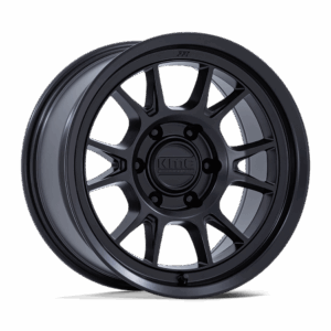 KMC KM729 RANGE MATTE BLACK - 6X135