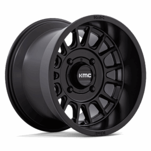 KMC Powersports KS138 IMPACT UTV SATIN BLACK - 4X156
