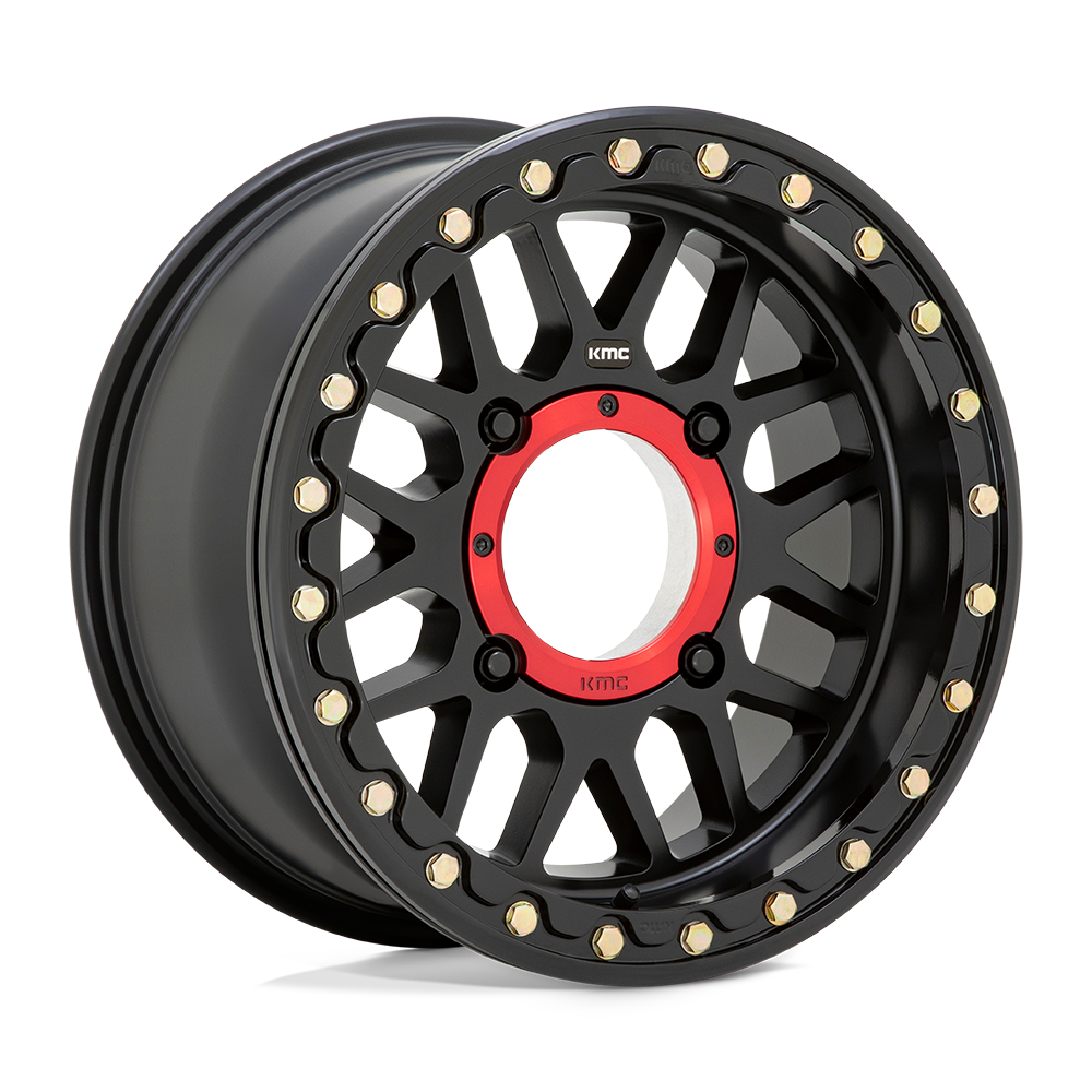 KMC Powersports KS235 GRENADE UTV BEADLOCK SATIN BLACK - 4X156