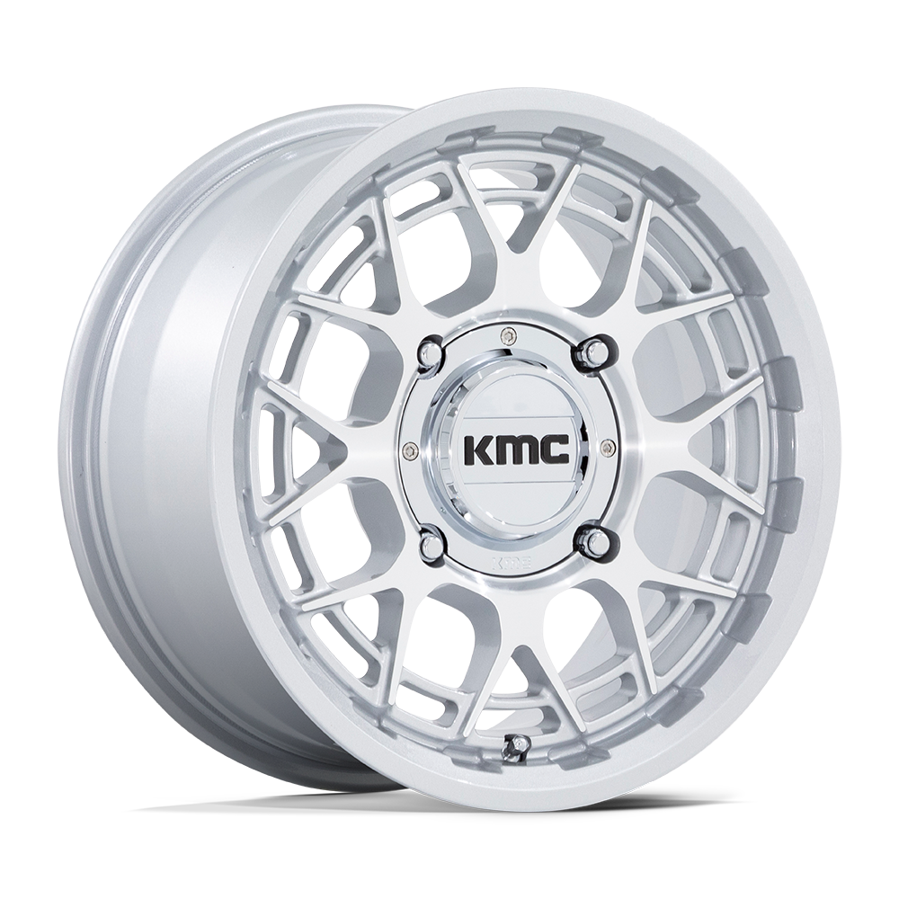 KMC Powersports KS139 TECHNIC UTV GLOSS SILVER MACHINED - 4X137