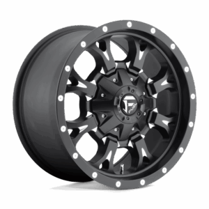 Fuel 1PC FC517 KRANK MATTE BLACK MILLED - 6X135/5.5