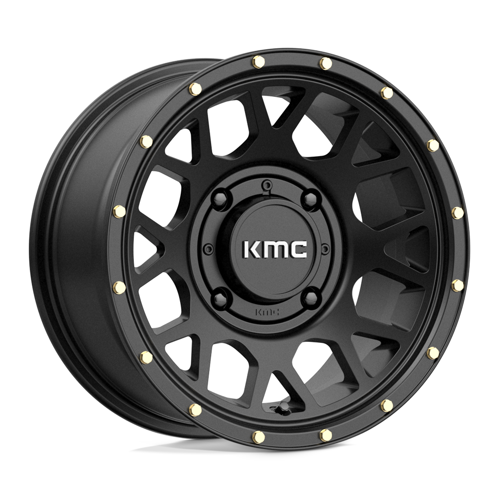KMC Powersports KS135 GRENADE UTV SATIN BLACK - 4X156