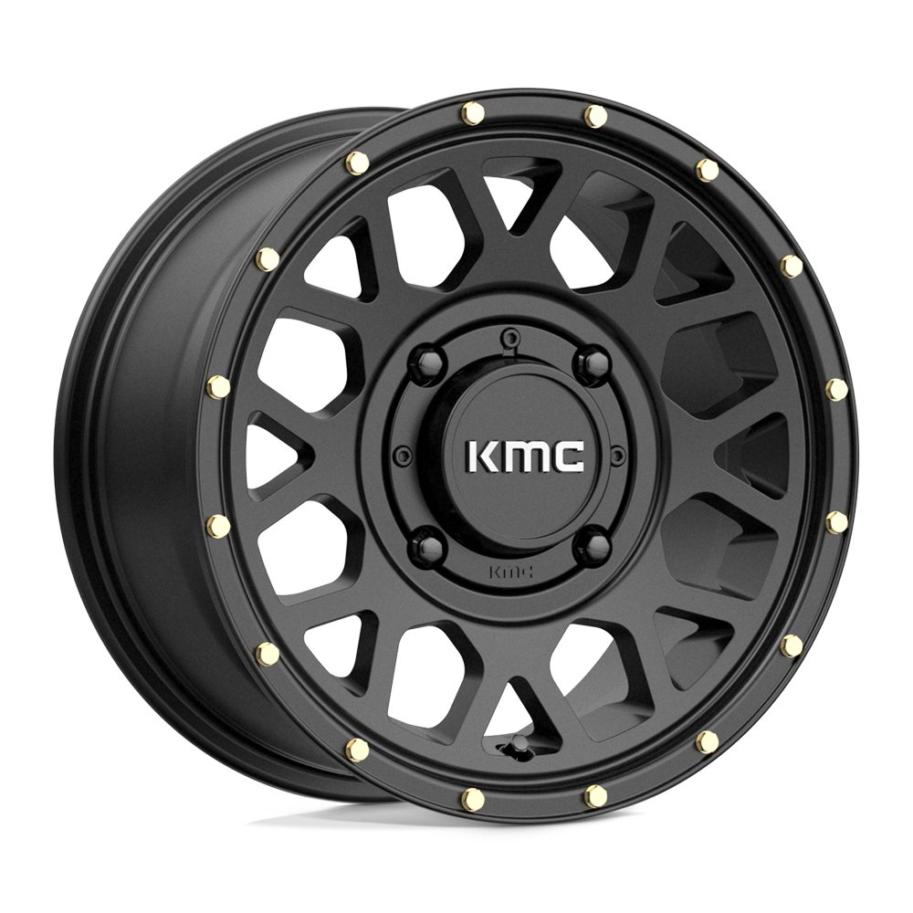 KMC Powersports KS135 GRENADE UTV SATIN BLACK - 4X156