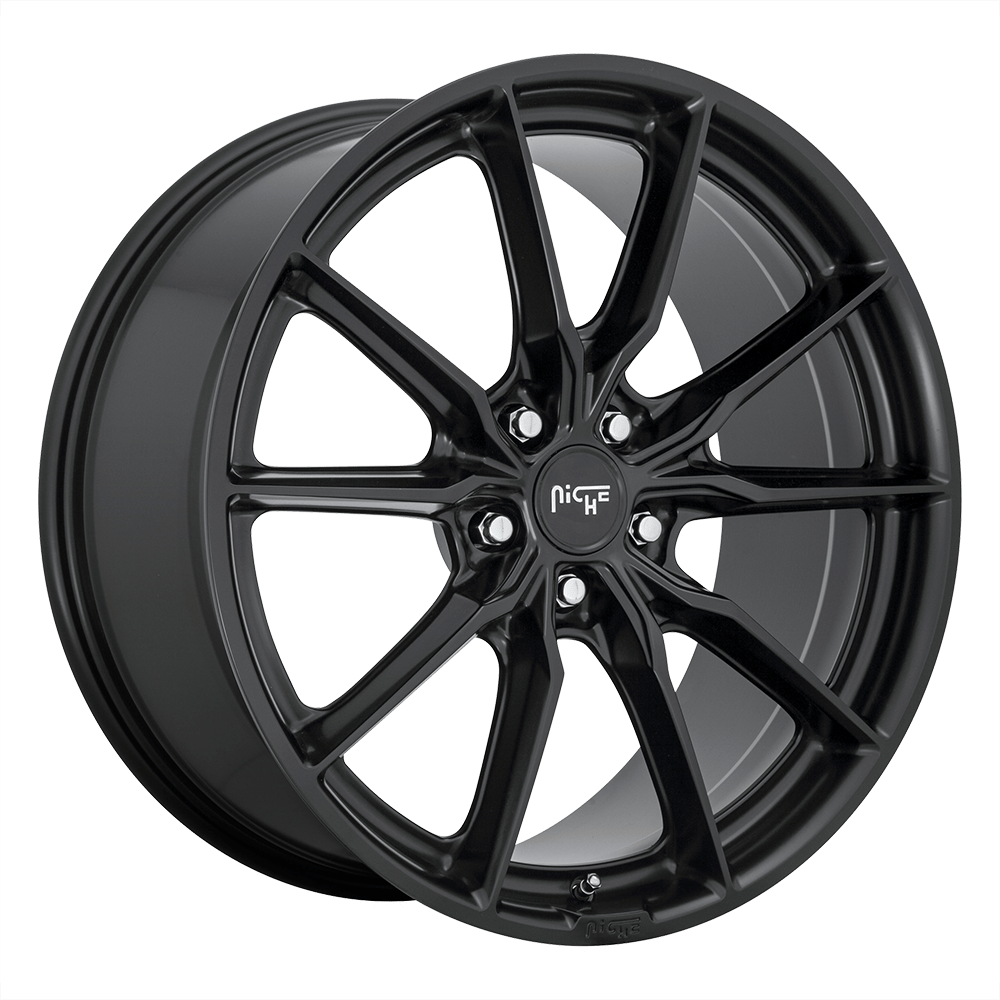 Niche 1PC NC238 RAINIER MATTE BLACK - 5X120