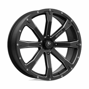 MSA Offroad Wheels MA042 BOUNTY UTV SATIN BLACK MILLED - 4X137