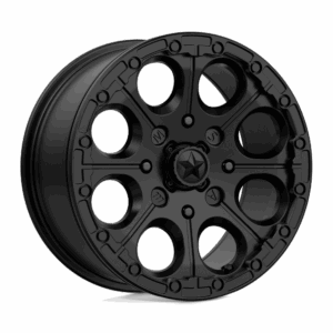 MSA Offroad Wheels MA044 CANNON UTV BEADLOCK SATIN BLACK - 4X110