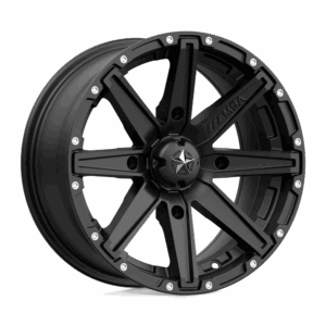 MSA Offroad Wheels MA033 CLUTCH UTV SATIN BLACK - 4X137