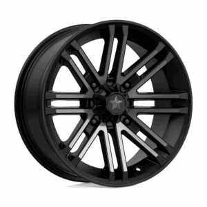 MSA Offroad Wheels MA040 ROGUE UTV SATIN BLACK TITANIUM TINT - 4X156