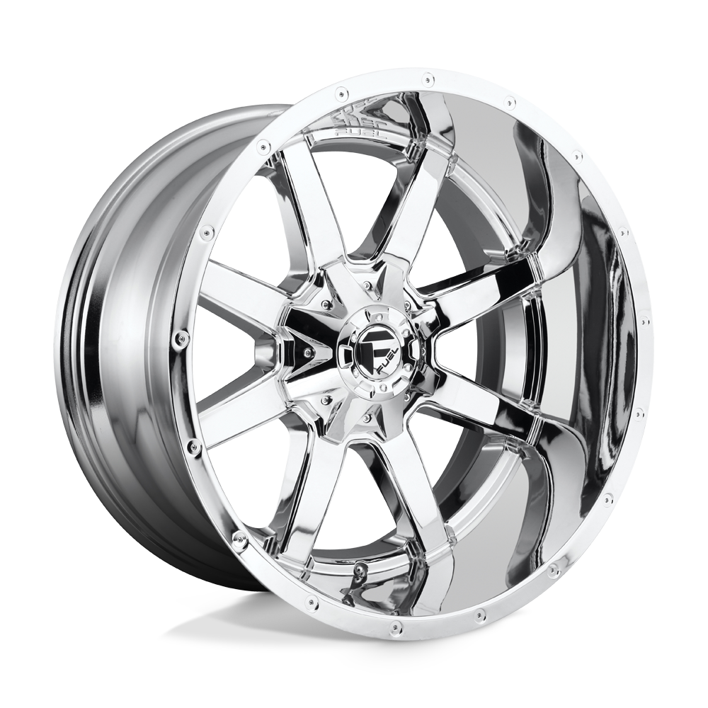 Fuel 1PC FC536 MAVERICK CHROME PLATED - 8X6.5