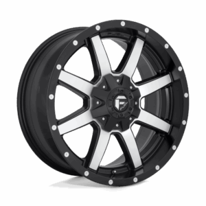 Fuel 1PC FC537 MAVERICK MATTE BLACK MACHINED - 5X5.5/150