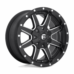 Fuel 1PC FC538 MAVERICK MATTE BLACK MILLED - 8X170