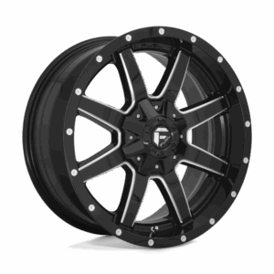 Fuel 1PC FC610 MAVERICK GLOSS BLACK MILLED - 8X180