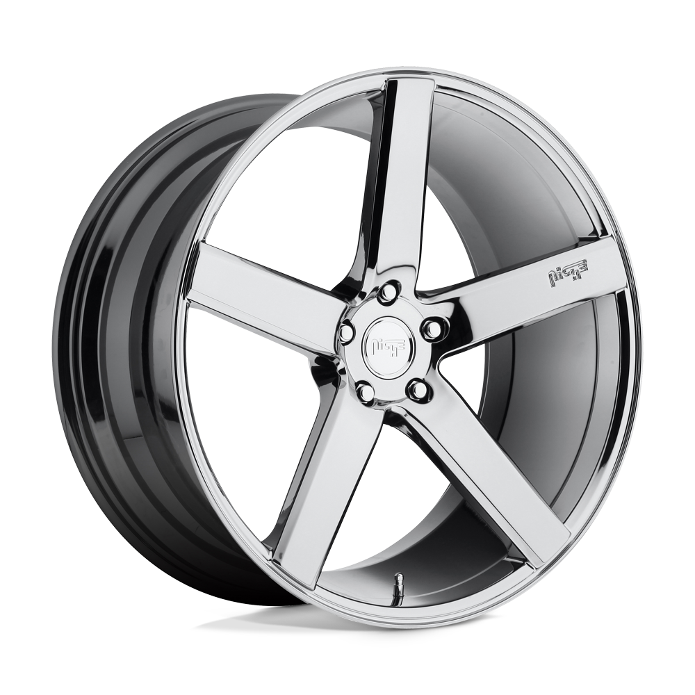 Niche 1PC NC132 MILAN CHROME PLATED - 5X120