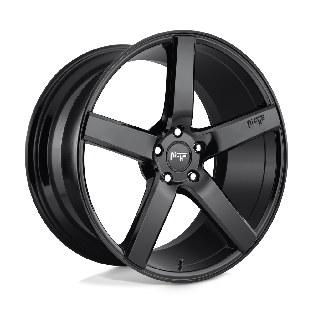 Niche 1PC NC188 MILAN GLOSS BLACK - 5X4.5