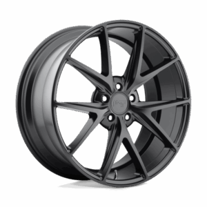 Niche 1PC - M117 MISANO Matte Black  - 5X4.5