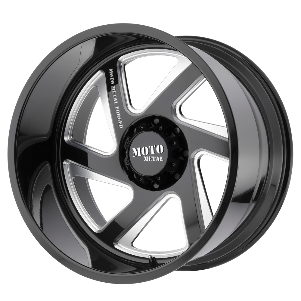 Moto Metal MO400 MO400 GLOSS BLACK MILLED - 8X170
