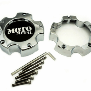 MOTO METAL CAP SMALL 5 LUG CHROME