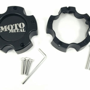 MTO CAP SATIN BLACK SMALL 5 LUG