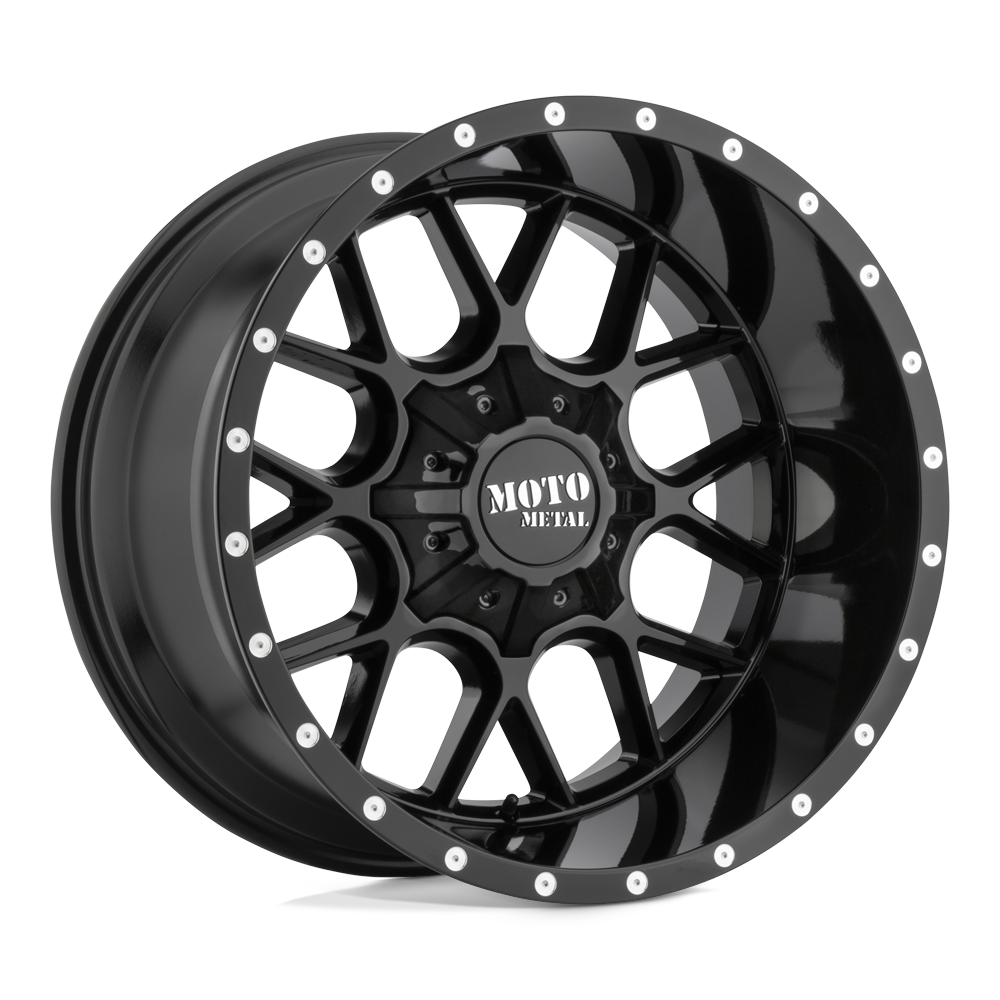 Moto Metal MO986 SIEGE GLOSS BLACK - 5X5.0/5.5