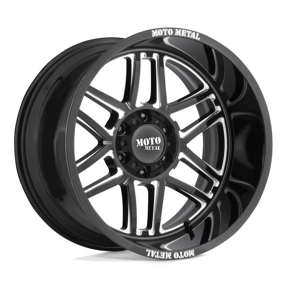 Moto Metal MO992 FOLSOM GLOSS BLACK MILLED - 5X5.5