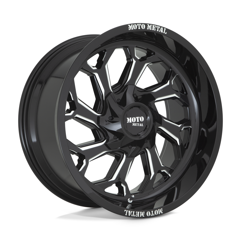 Moto Metal MO999 MO999 GLOSS BLACK MILLED - 5X5.5/150