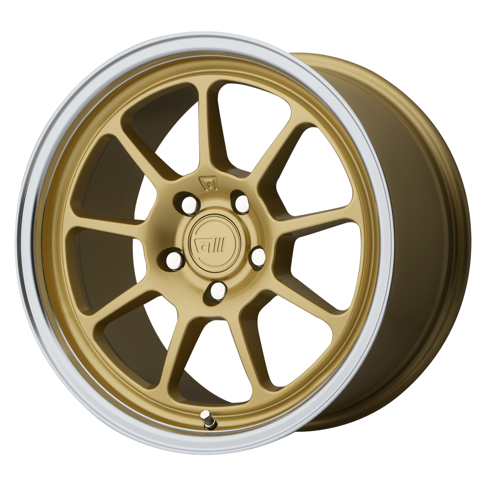 Motegi MR135 MR135 GOLD CENTER MACHINED LIP - 5X4.5