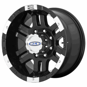 Moto Metal MO951 MO951 GLOSS BLACK MACHINED - 6X5.5