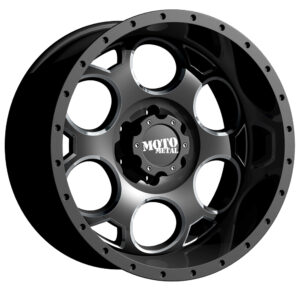 Moto Metal MO964 MO964 SATIN BLACK MILLED - 6X5.5