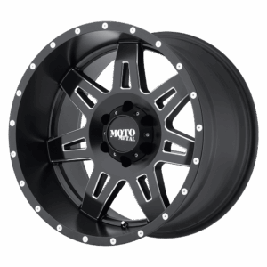 Moto Metal MO975 MO975 SATIN BLACK MILLED - 5X5.0