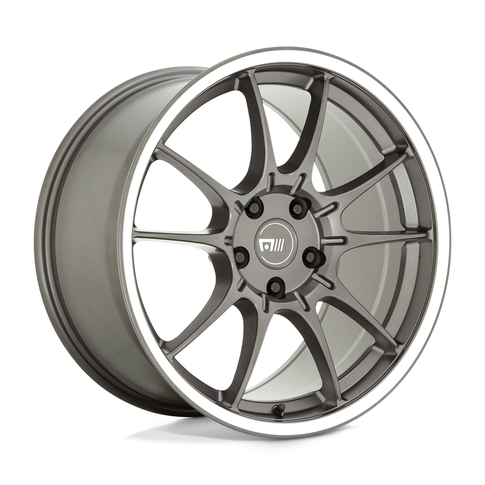 Motegi MR152 SS5 GUNMETAL WITH MACHINED LIP - 5X4.5