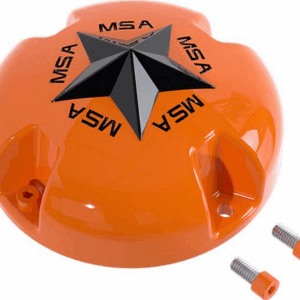 MSA STAR CAP - BOLTON BLACK STAR ORANGE