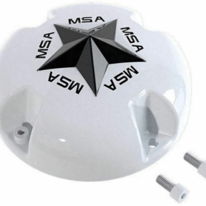 MSA STAR CAP - BOLTON BLACK STAR - WHITE