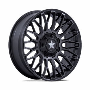 MSA Offroad Wheels MA050 CLUBBER UTV MATTE BLACK DDT - 4X137/156