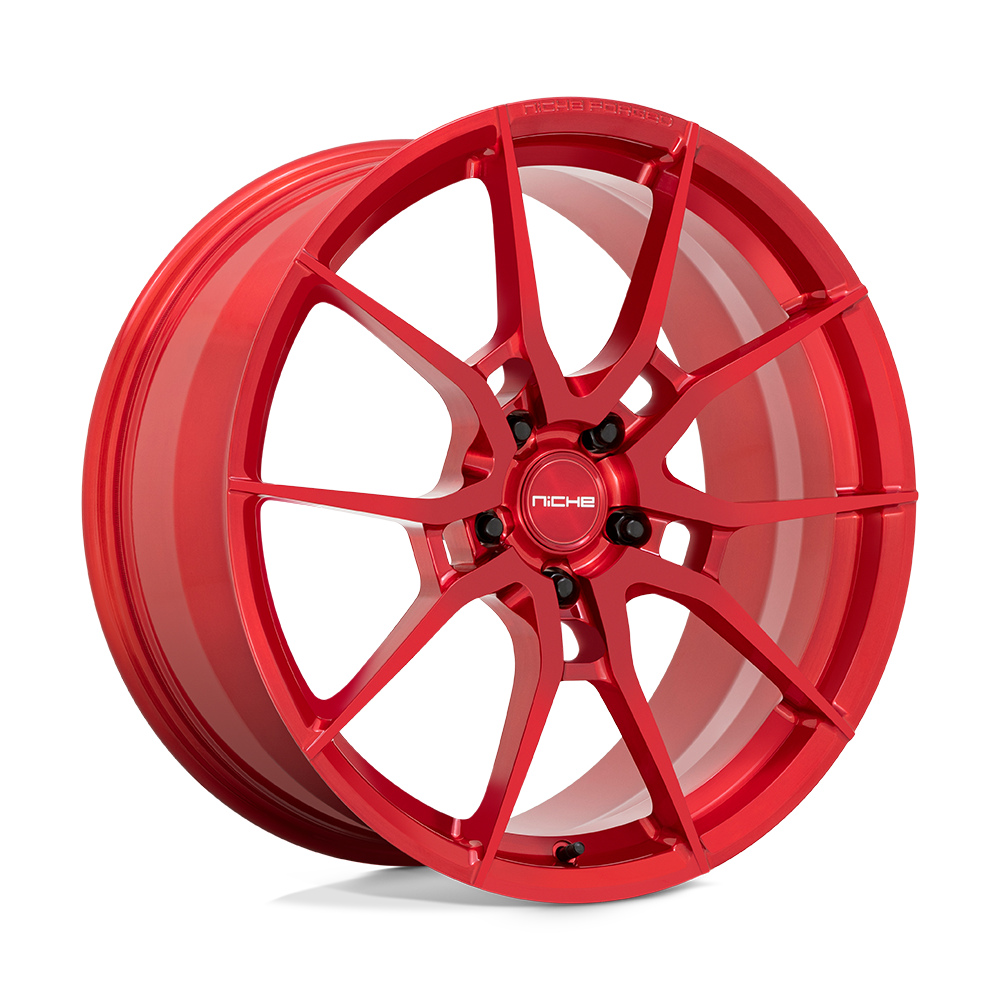 Niche Mono NM113 KANAN BRUSHED CANDY RED - 5X120