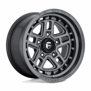 Fuel 1PC FC668 NITRO MATTE GUN METAL - 5X5.0