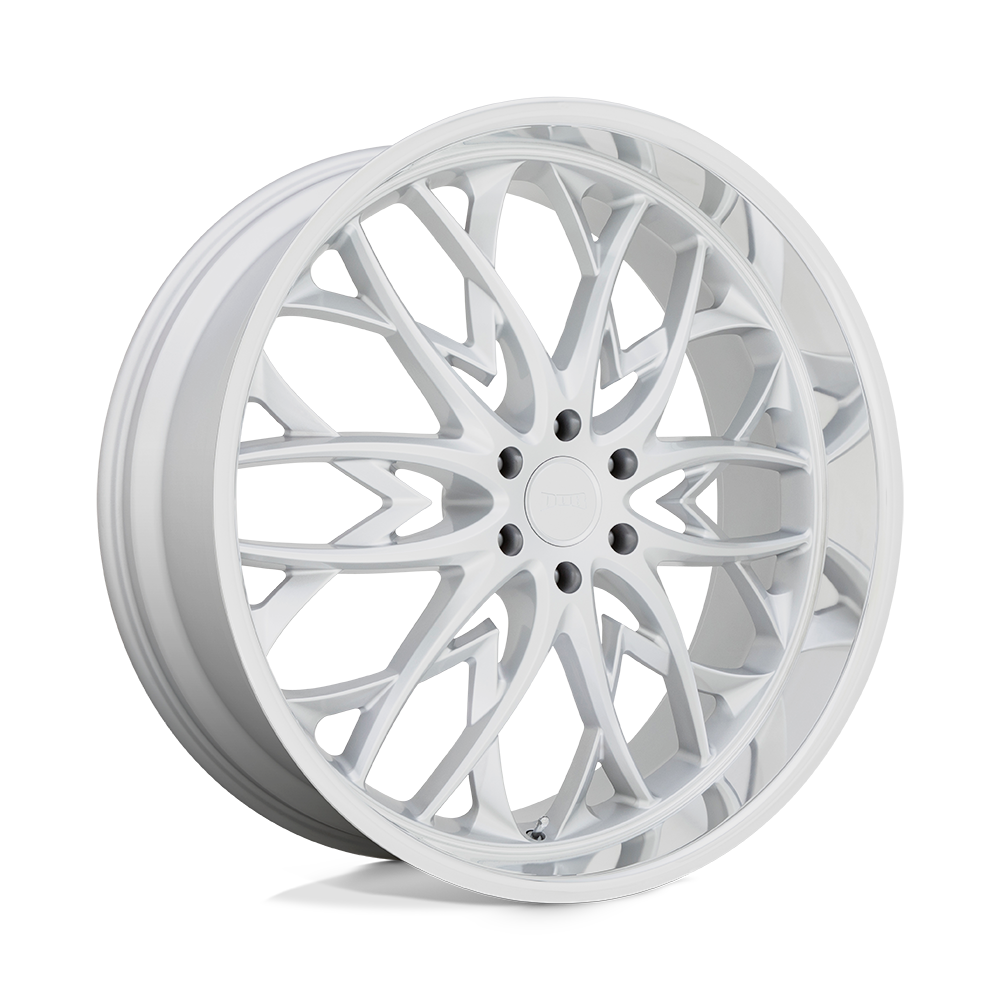 DUB 1PC DC264 OG SILVER WITH DIAMOND CUT LIP - 6X135