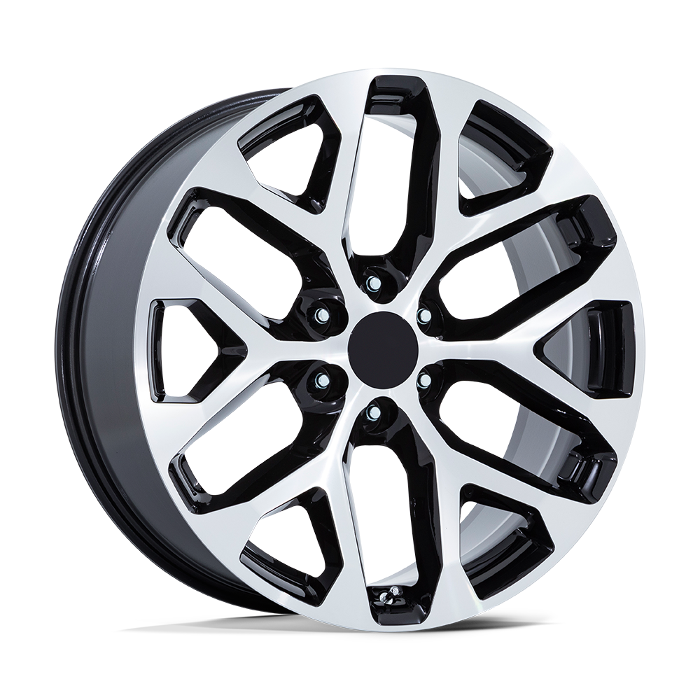 Performance Replicas PR177 PR177 GLOSS BLACK MACHINED FACE - 6X5.5