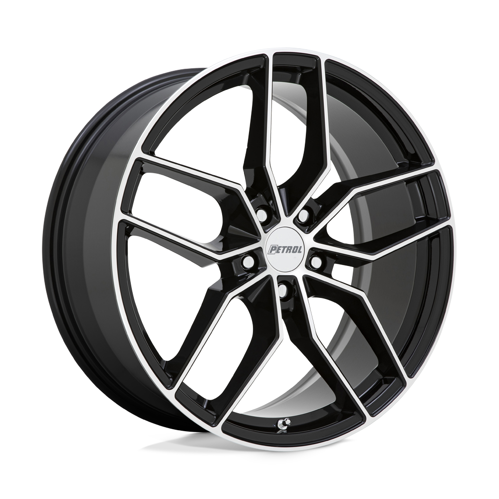 Petrol PEP5C P5C GLOSS BLACK W/ MACHINED FACE - 5X112
