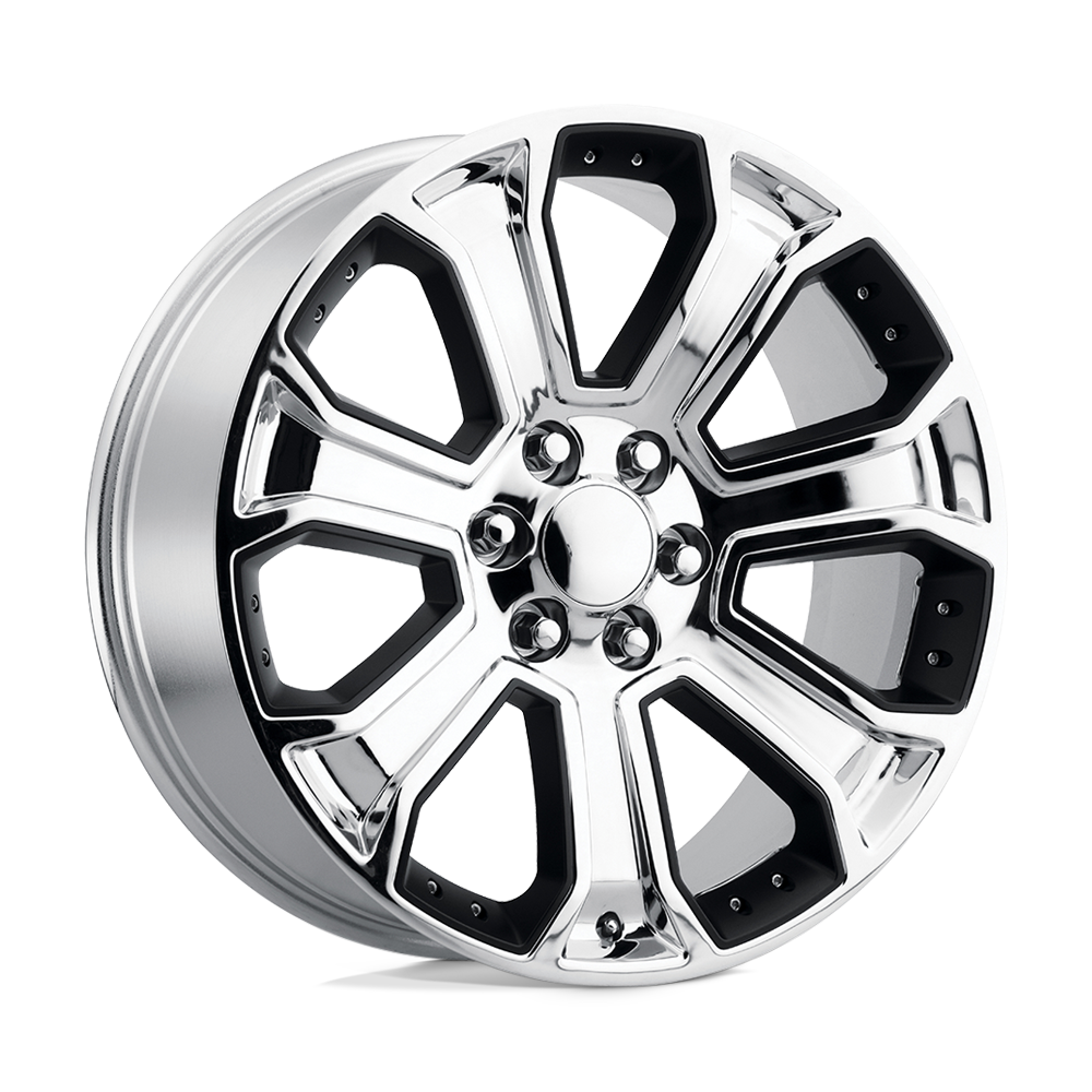Performance Replicas PR113 PR113 CHROME WITH MATTE BLACK ACCENTS - 6X5.5