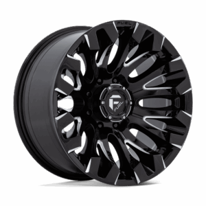 Fuel 1PC FC828 QUAKE GLOSS BLACK MILLED - 8X180