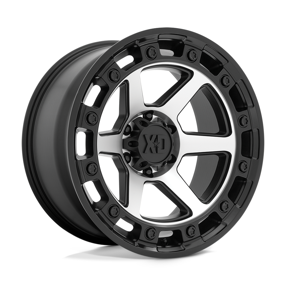 XD XD862 RAID SATIN BLACK MACHINED - 5X5.0