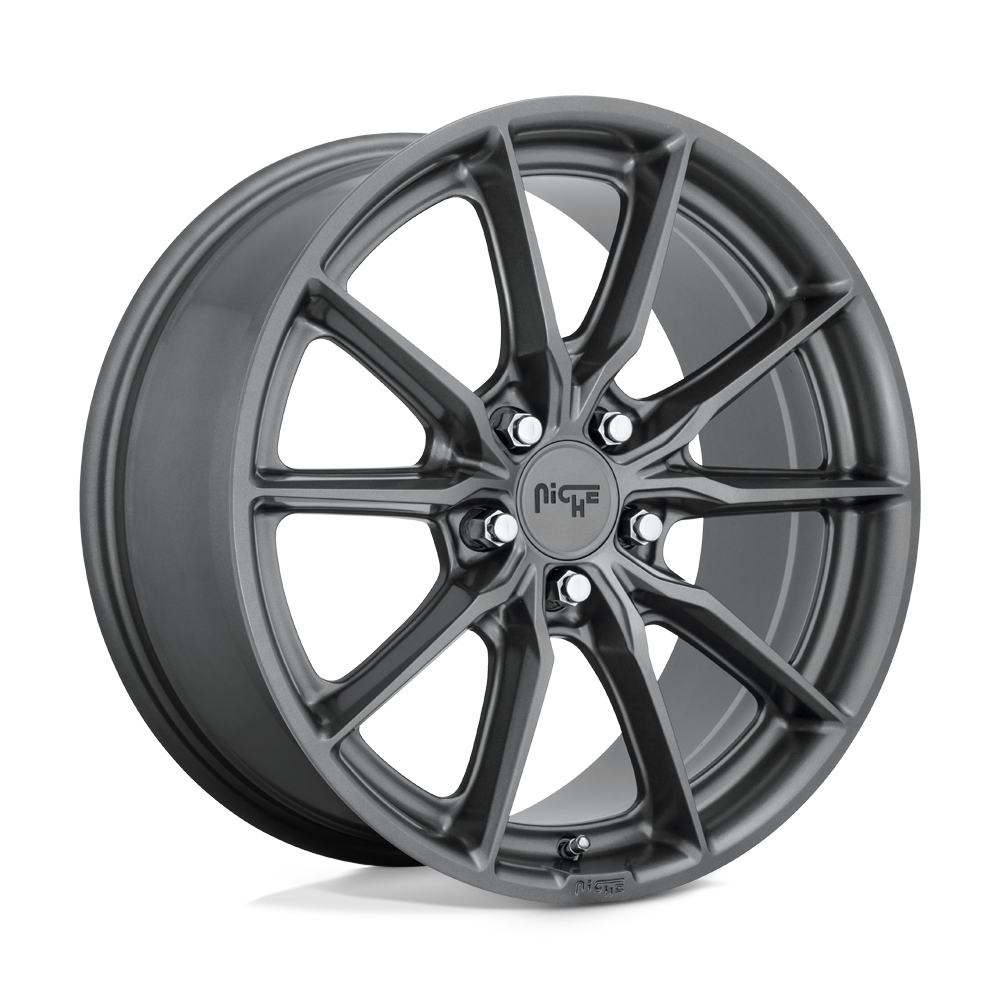 Niche 1PC NC239 RAINIER MATTE ANTHRACITE - 5X112