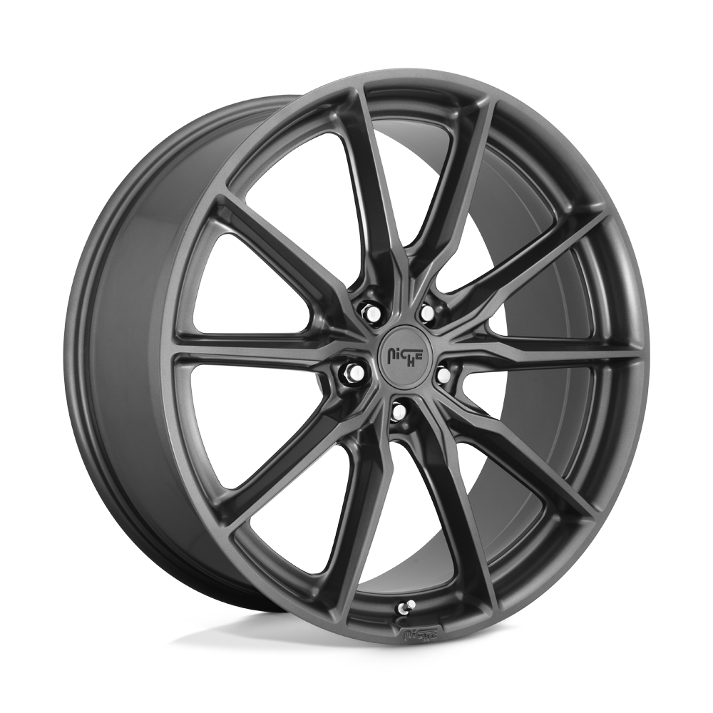 Niche 1PC NC239 RAINIER MATTE ANTHRACITE - 5X120